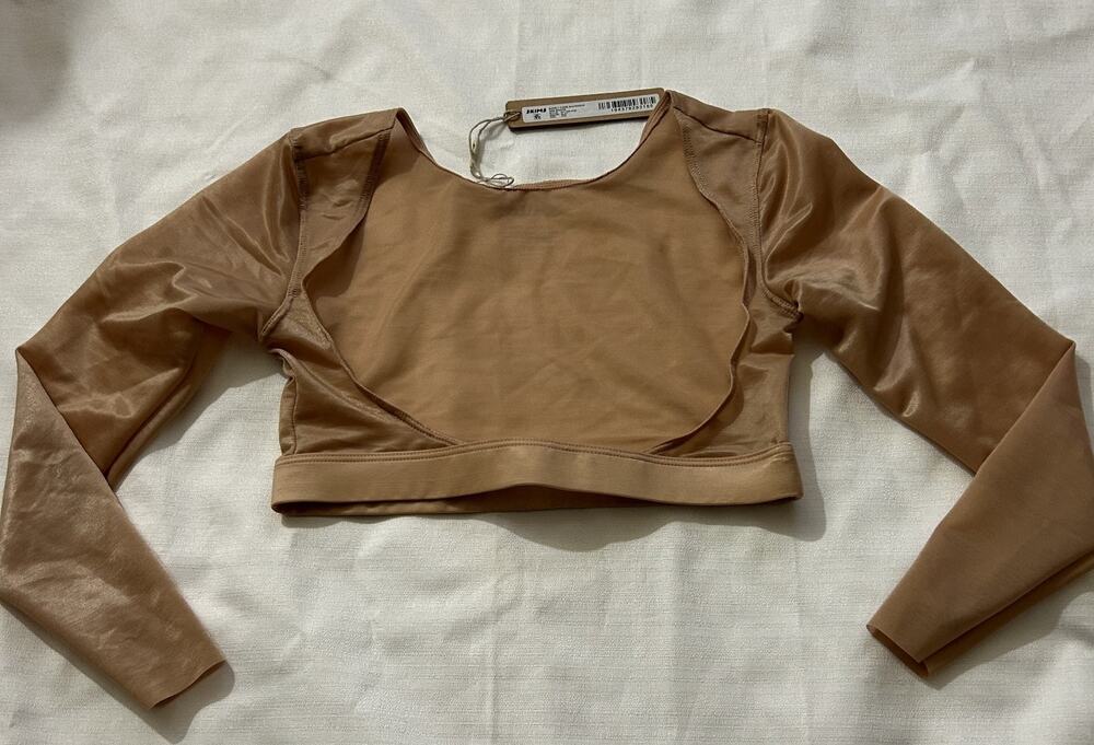 Skims NWT Barely There Shapewear Arm Shaper Clay Size XXS
